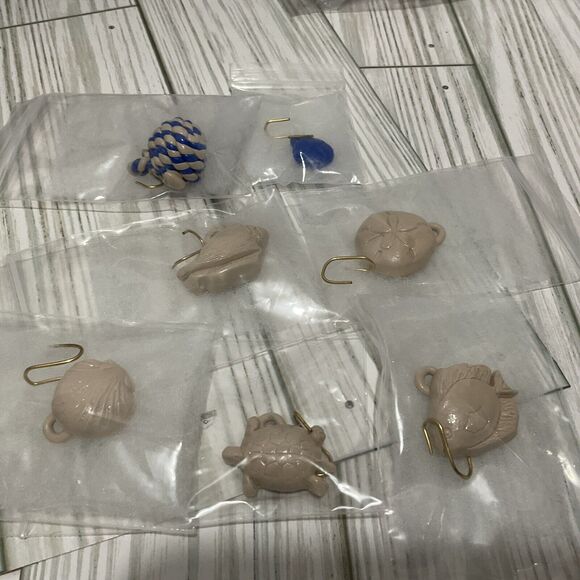 Miniature Nautical Ocean Sea Life Ornaments, Jewelry Parts 23 pcs - Picture 2 of 16